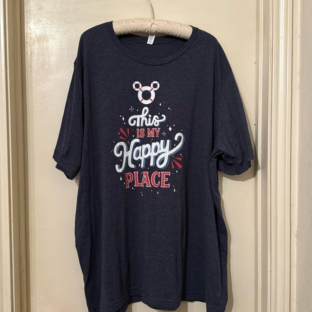 Bella Canvas Disney Cruise Inspired Shirt 3X Worn Once Great Condition